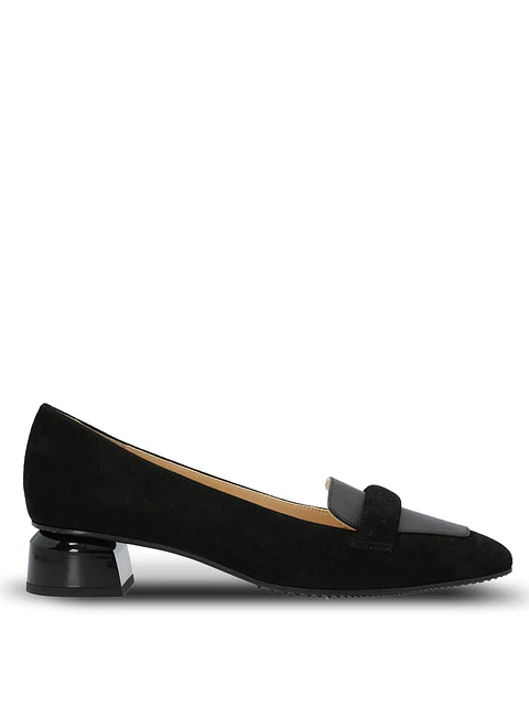Zapato Brunate Cuero Mujer Alvize Negro