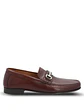 Mocasin Cuero Hombre Italiano Spello Café - Miniatura 1