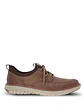 Zapatilla Cuero Hombre Smart Laceup Café Oscuro - Miniatura 1