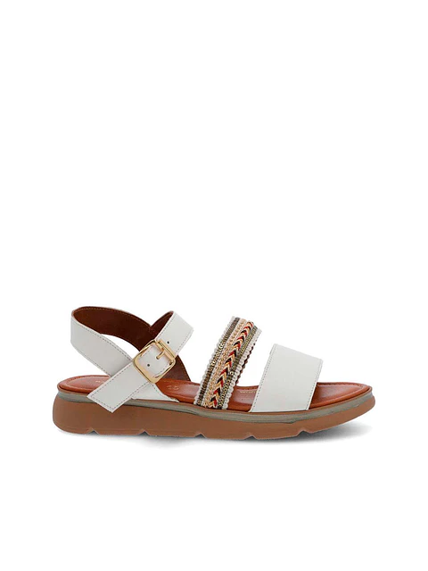 Sandalia Cerutti Mujer Sambucia Blanca