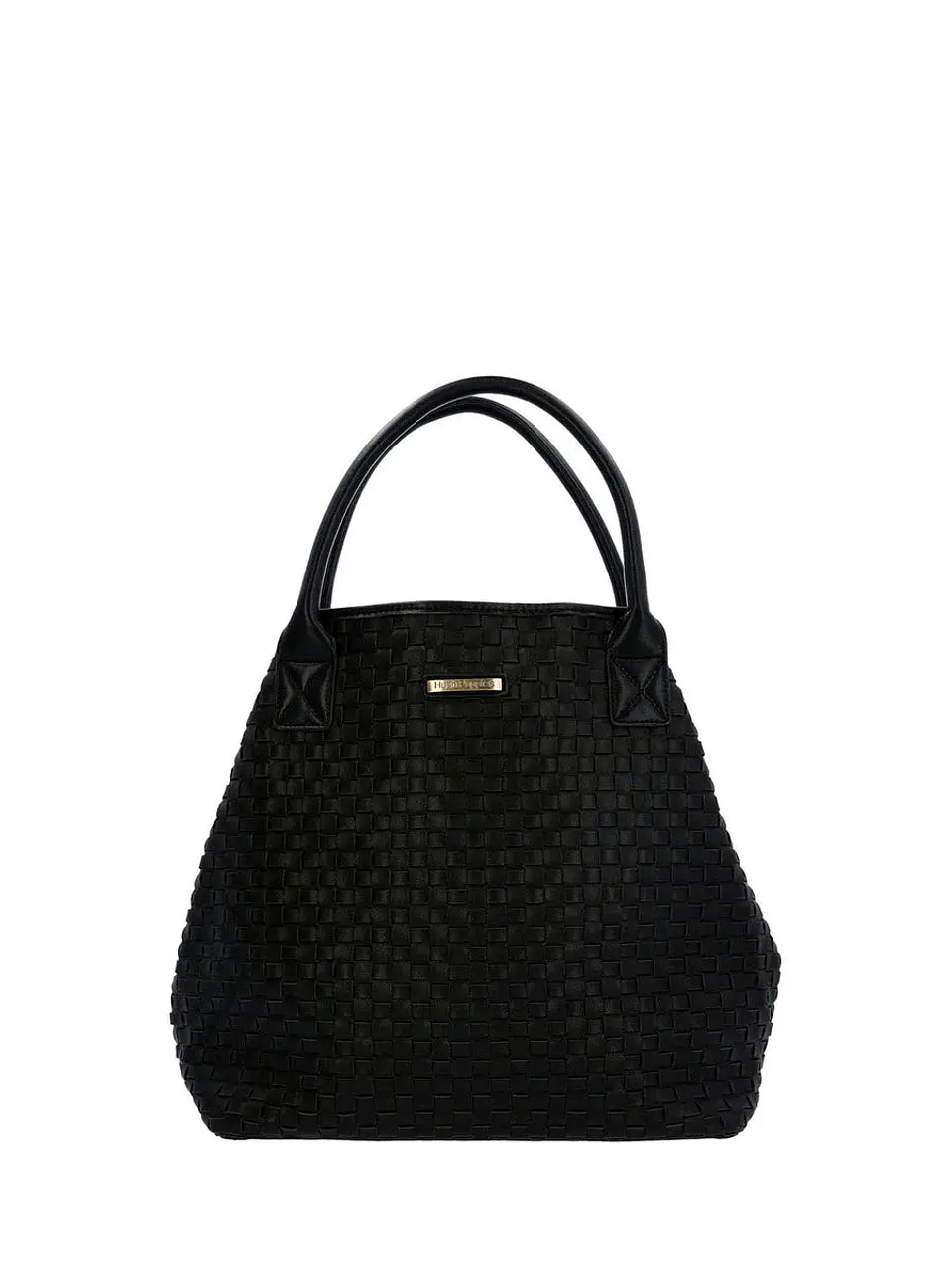 Cartera Ecocuero Mujer Bratt Tote Negro 1