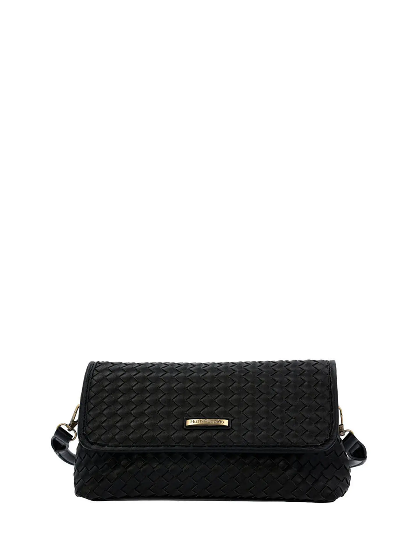 Cartera Ecocuero Mujer Brass Bag Negro 1