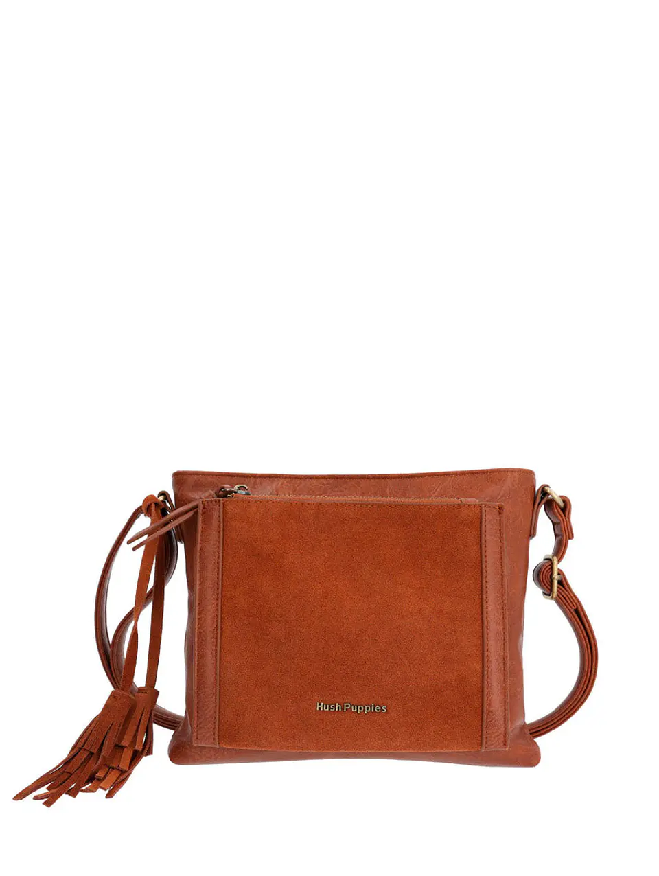 Cartera Ecocuero Mujer Lek Cross Café 1