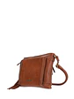 Cartera Ecocuero Mujer Lek Cross Café - Miniatura 2