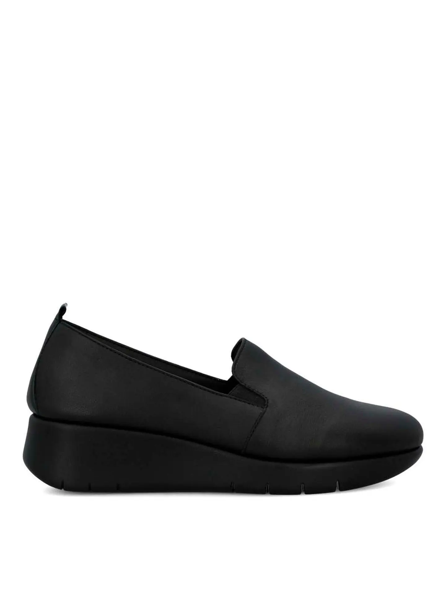 Slip On Cuero Mujer Judita Negro 1