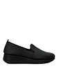 Slip On Cuero Mujer Judita Negro - Miniatura 1