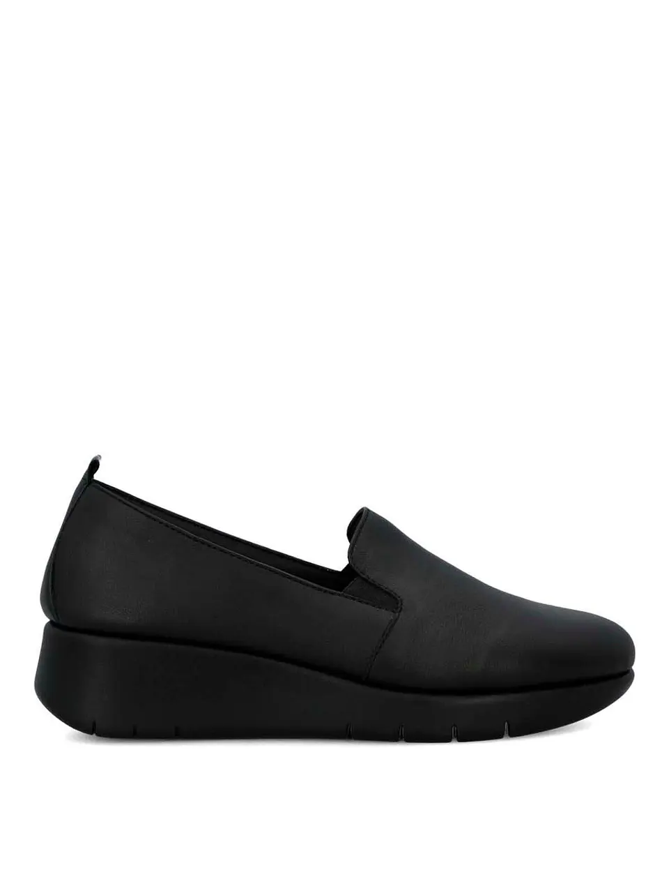 Slip On Cuero Mujer Judita Negro 1