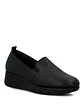 Slip On Cuero Mujer Judita Negro - Miniatura 2