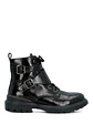 Botin Mujer Fundy Negro - Miniatura 1