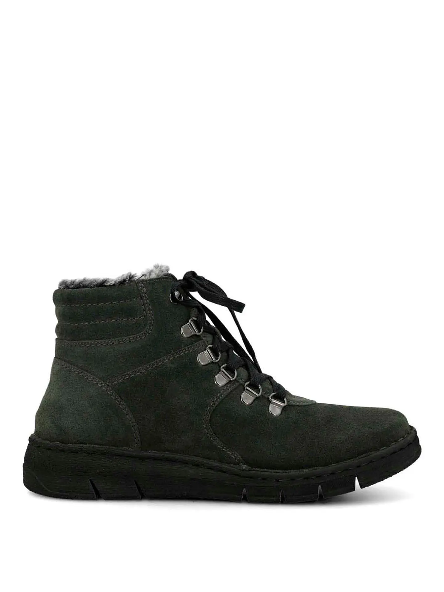 Botin Cuero Mujer Wormit Verde 1