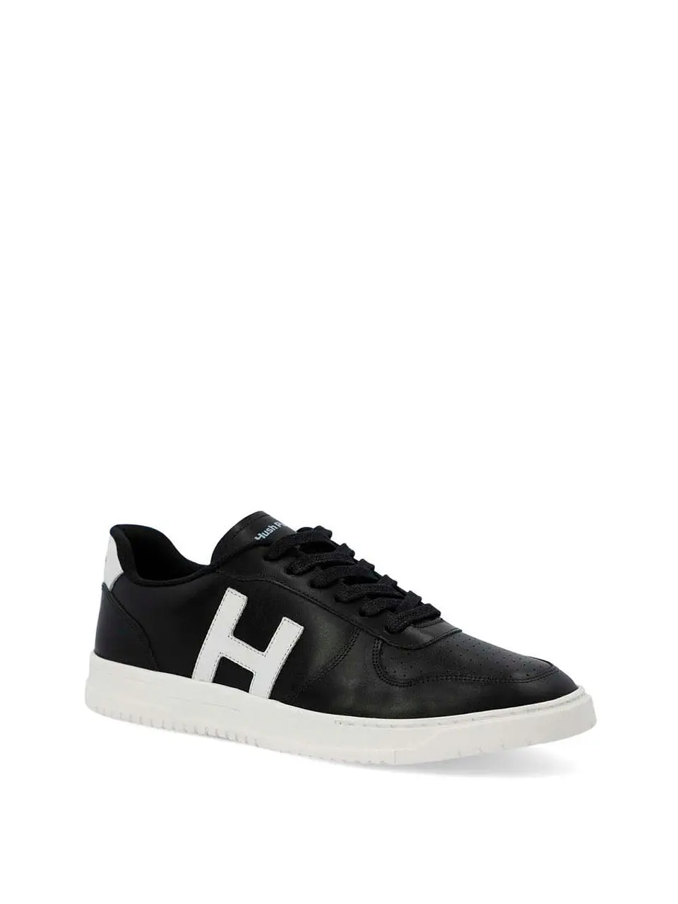 Zapatilla Cuero Hombre Philippe Negra 2