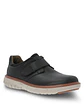Zapato Cuero Hombre Smart Velcro Negro - Miniatura 2