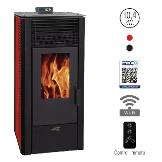 Estufa a Pellet Bari 10 kw