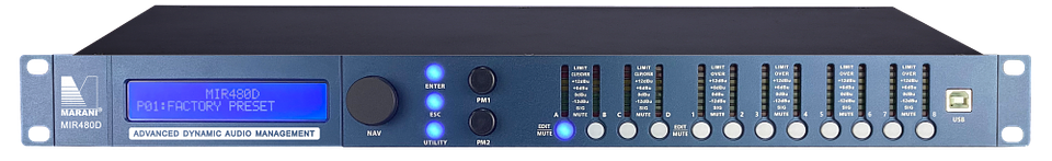 PROCESADOR DE AUDIO MARANI MIR 480D 1