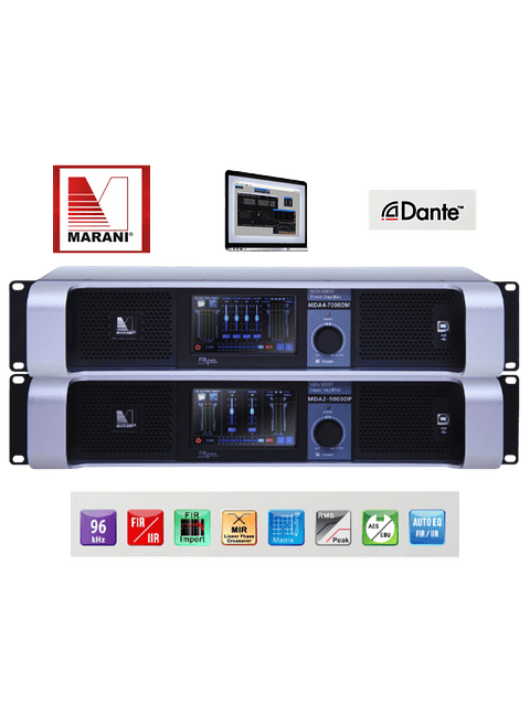 Amplificador de Audio Marani MDA4-10KDM