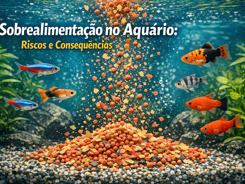 Sobrealimentação no aquário: riscos, consequências