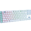 Teclado Mecánico TKL White Rebel L Brown Switch