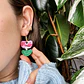 🌷 Aritos Tulipán Rosa - Miniatura 3