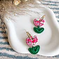 🌷 Aritos Tulipán Rosa - Miniatura 2