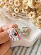 🌈✨ Aritos Flor Arcoíris Pastel 🍰  - Miniatura 1