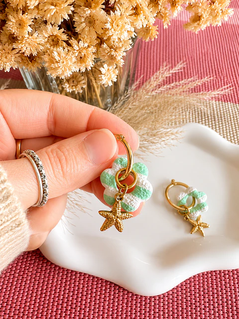Charm Marineros Verde Agua ✨⭐ ⚓️