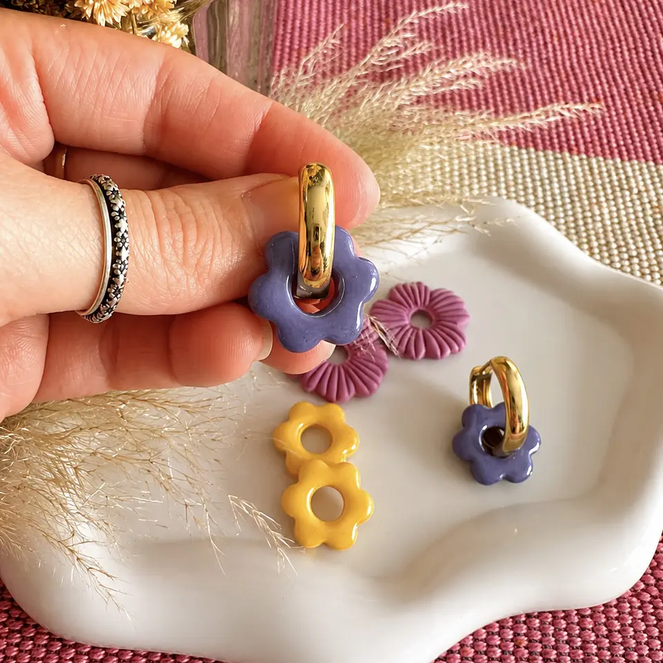 Pack de Charms Florales Intercambiables 🌸✨   3