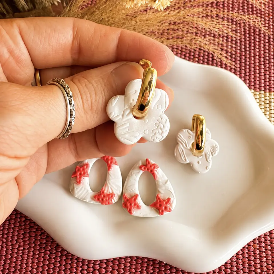 Pack de Charms Intercambiables Coral de Verano ⭐🌺 3
