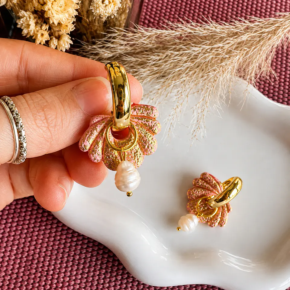 🐚 CHARM Concha de Mar Dorada 🐚 2