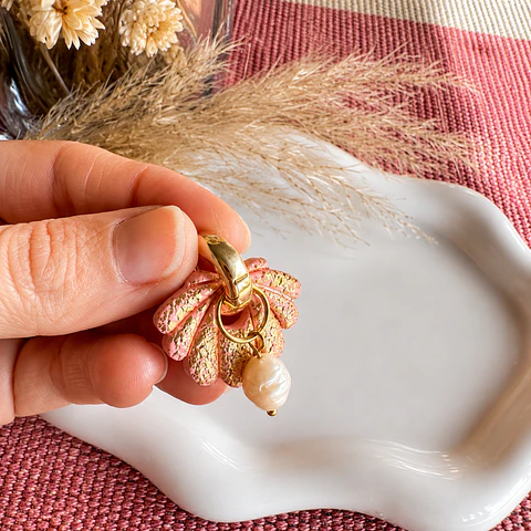 🐚 CHARM Concha de Mar Dorada 🐚