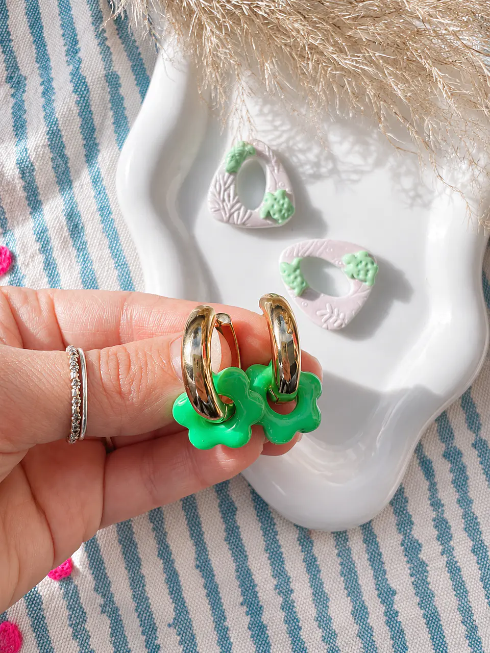 Pack Aritos Intercambiables – Tortuguitas Mint 🐢💚 3