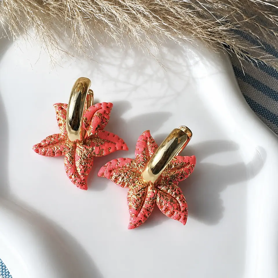 CHARM Flor Coral Brillante ✨🌺 3