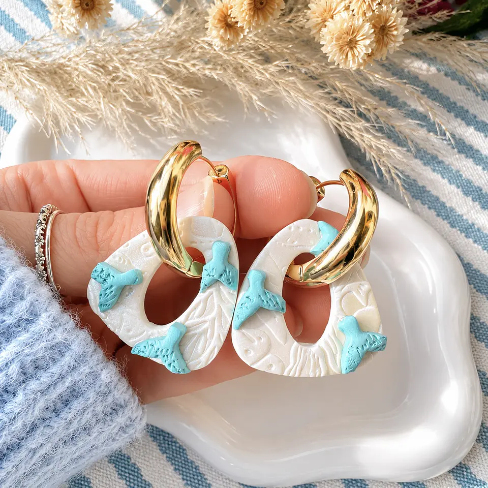 CHARM Colitas de Ballena Turquesa 🐋🌊 2