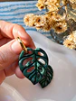 🌿 CHARM Hoja Monstera - Miniatura 1