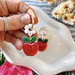 🍎 Aritos Flor & Manzana - Miniatura 1