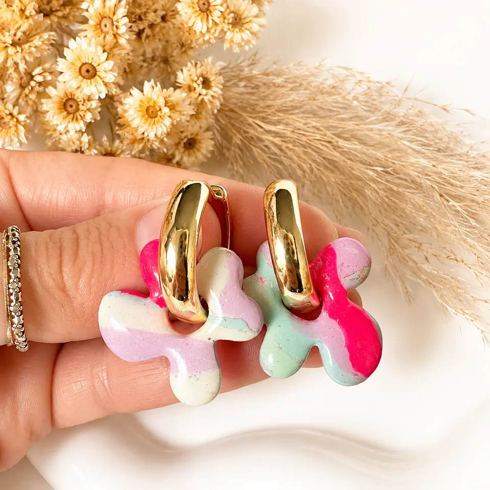 Charm Flor de Abril 🧡 Diferentes colores 8