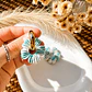 🌿💙 Charm Flor Aguamarina - Miniatura 1