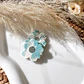 🌿💙 Charm Flor Aguamarina - Miniatura 3