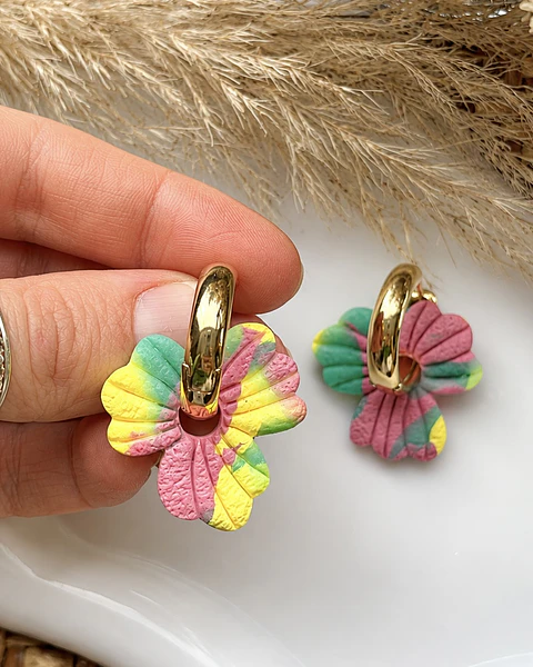 Charm Flor Primavera 💛🩵