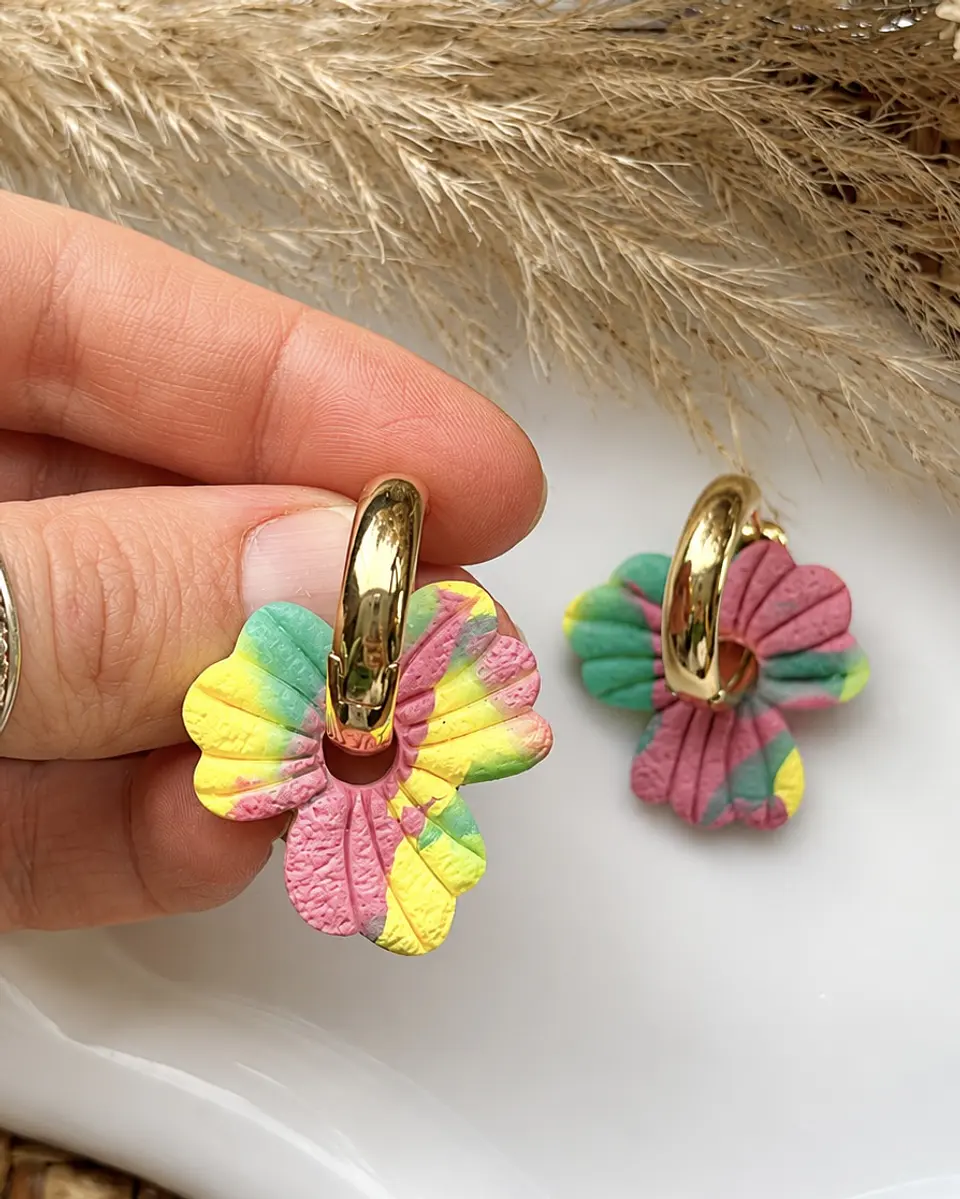 Charm Flor Primavera 💛🩵 1