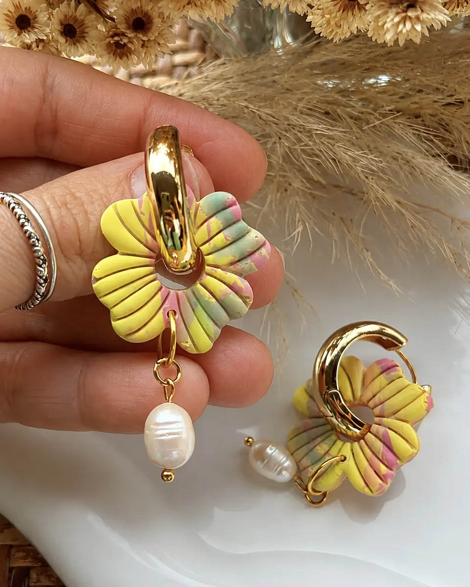 Charm Flor Perla Primavera 🤍 1