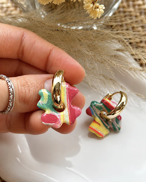 Charm Flor Confeti 