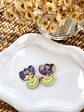 🌷 Charm Flor Tulipan Acuarela azul🌷 - Miniatura 2