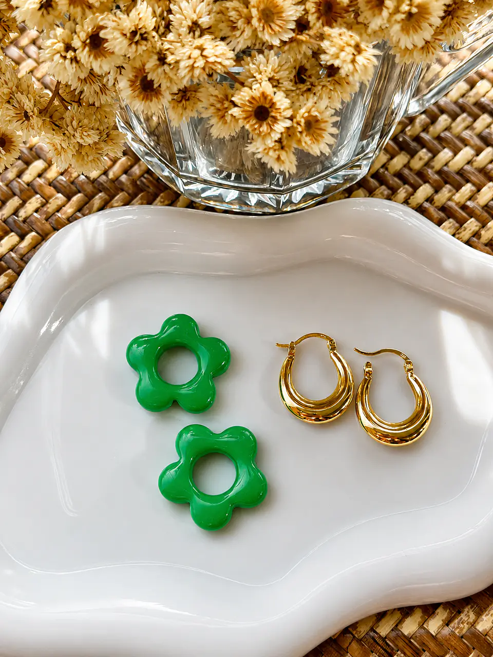 🌼 Charm Flor Verde  🌼 1