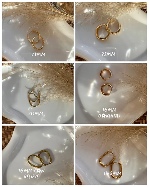 ✨ Argollas Base Intercambiables