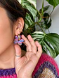 🌸 Charm Flor Marmolada Multicolor 🌸 - Miniatura 2