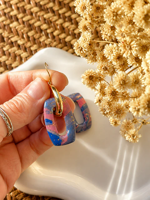 💜 Charm Eslabón Pastel Multicolor 💗 