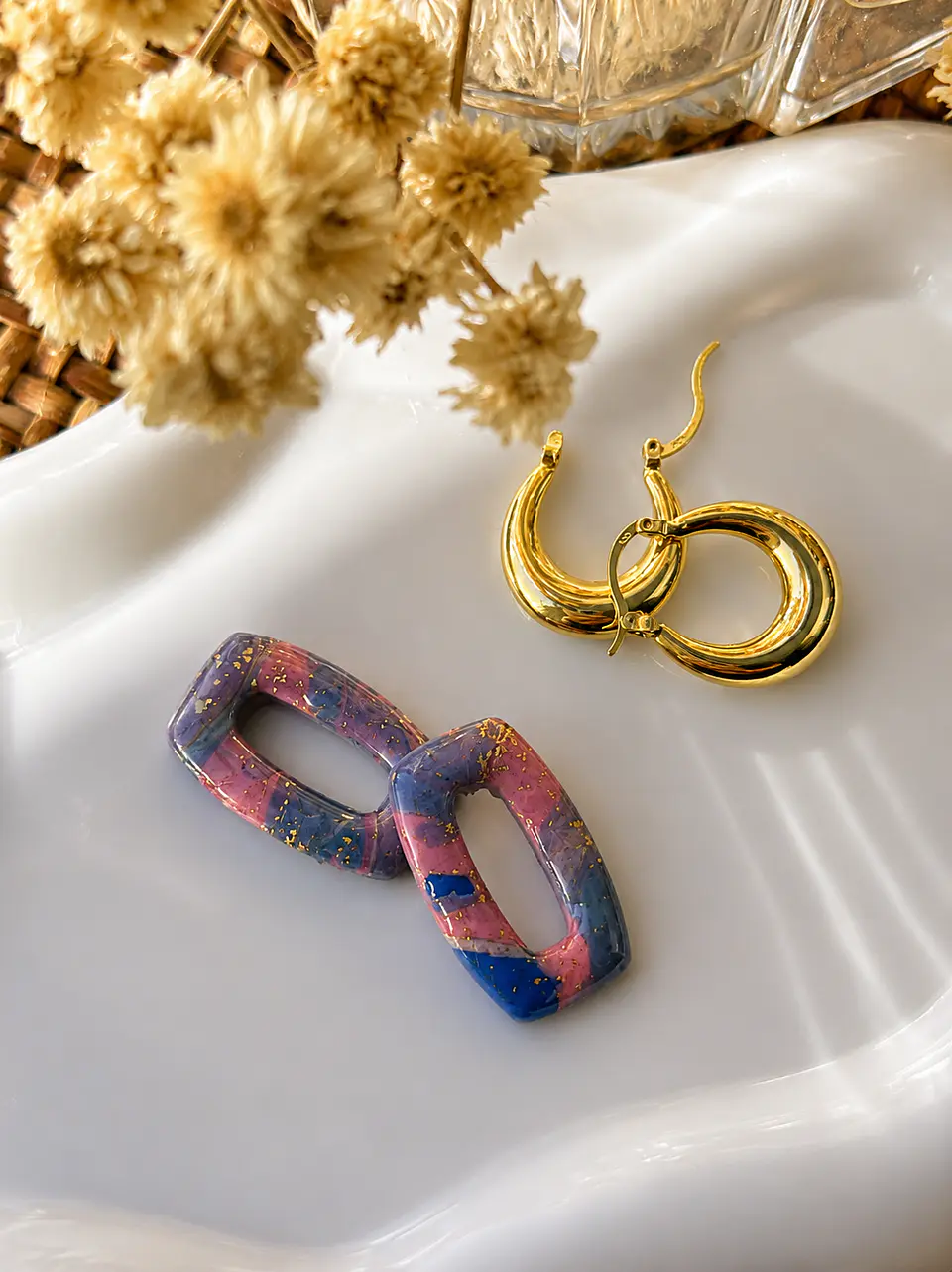 💜 Charm Eslabón Pastel Multicolor 💗  3