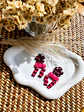 💗 Charm Flor Rayas Pop 💗 - Miniatura 1