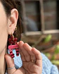 💗 Charm Flor Rayas Pop 💗 - Miniatura 2