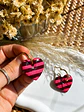🌺 Charm Corazón Rayas Pop 🌺 - Miniatura 1